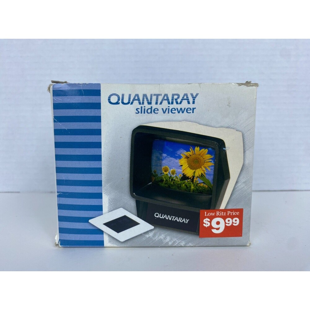 Quantaray Slide Viewer w/ Original Box & Instructions Tested & Working
